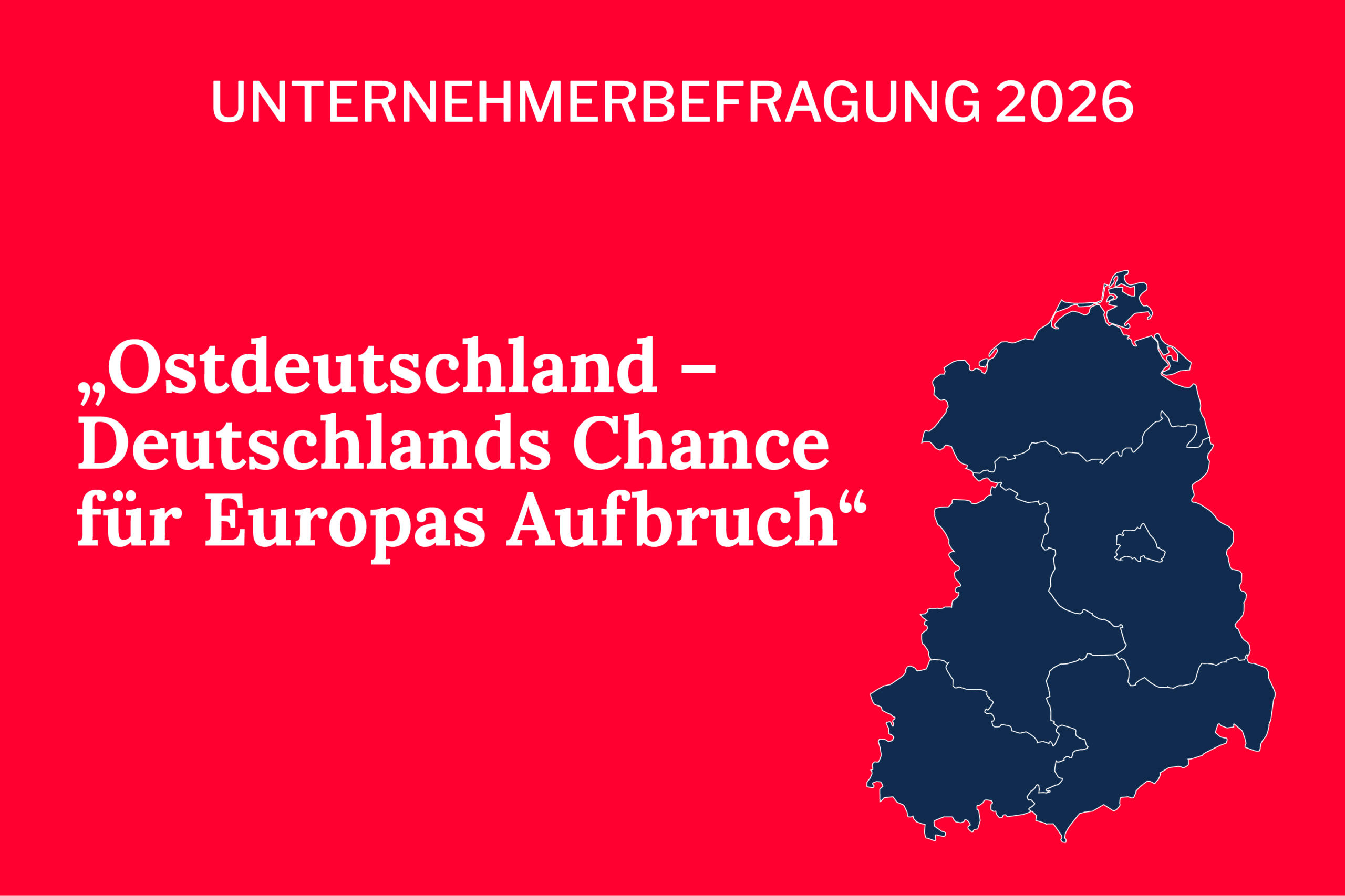 Ostdeutschland hat kein Potenzialproblem. Es hat ein Realisierungsproblem.
